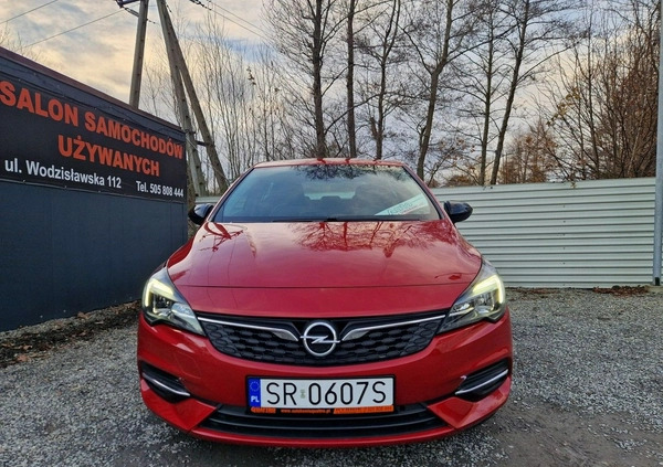 Opel Astra cena 77900 przebieg: 8151, rok produkcji 2021 z Rybnik małe 529